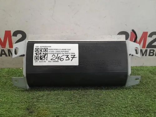 Air-bag Passeggero A2098600005 Mercedes Classe CLK C209 2003
