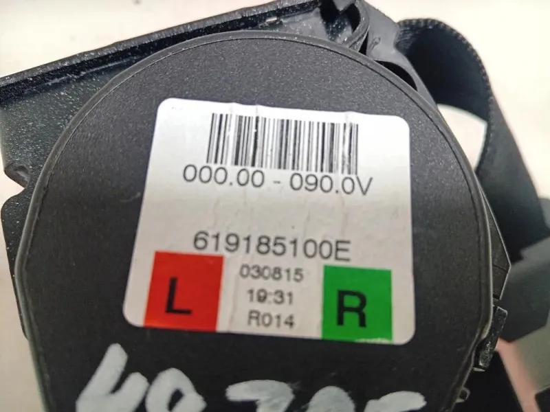 Cintura DI Sicurezza Sedile POST SX 619185100E Bmw Serie 3 F31 Touring 2012