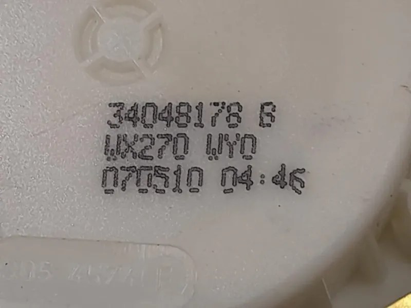 Cintura DI Sicurezza Sedile POST SX 34048178B Citroen DS3 2010