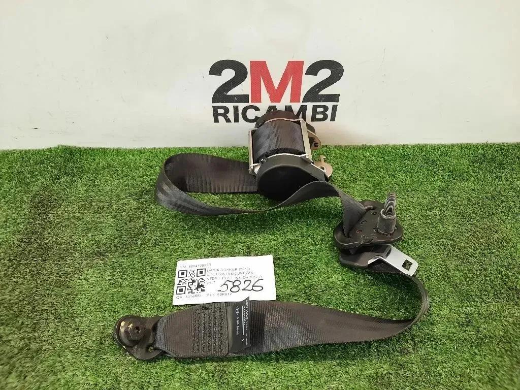 Cintura DI Sicurezza Sedile POST SX 888413899R Dacia Dokker 2013