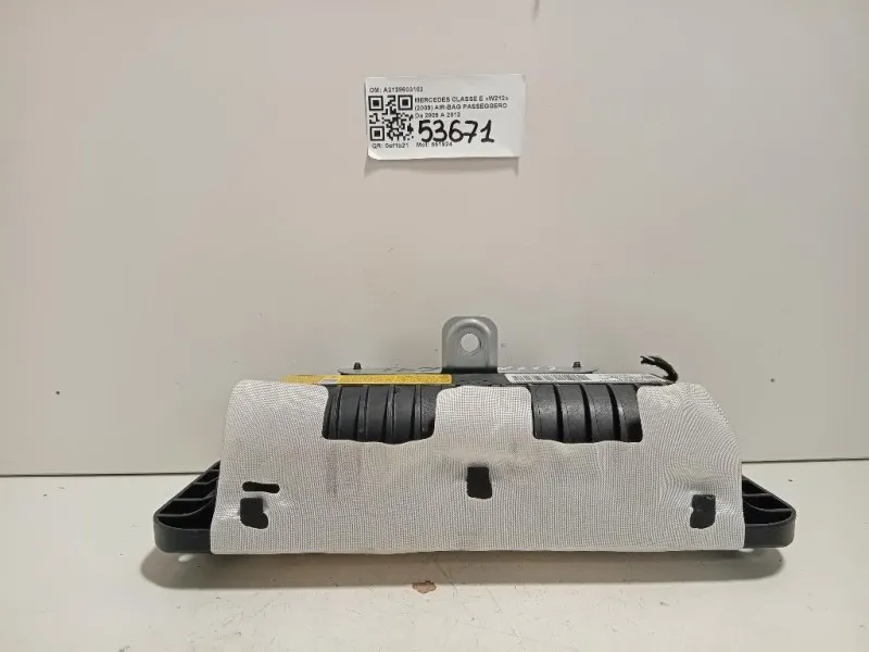 Air-bag Passeggero A2128603102 Mercedes Classe E W212 2009