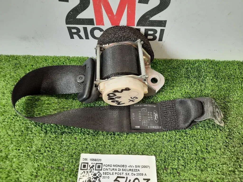 Cintura DI Sicurezza Sedile POST SX 1556020 Ford Mondeo IV SW 2007