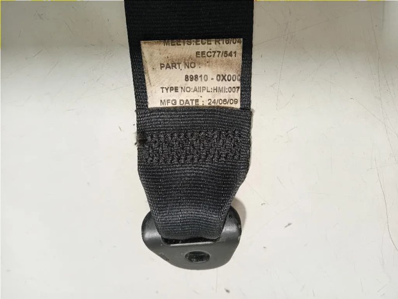 Cintura DI Sicurezza Sedile POST SX IND3831S3A Hyundai I10 I 2008