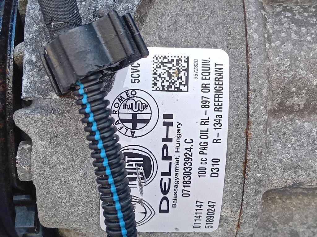 Cintura DI Sicurezza Sedile POST SX 735577180 Lancia Ypsilon III 2011