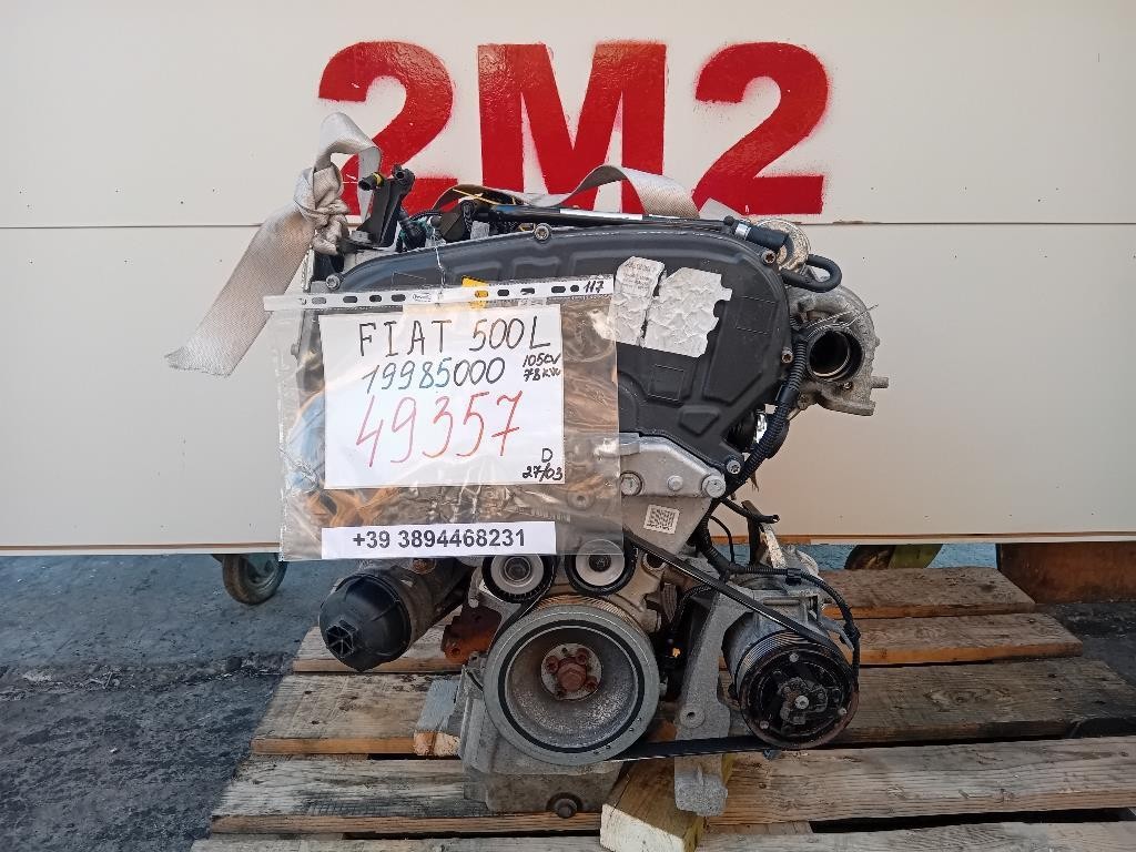 Motore Completo 199B5000 105 CV 78 KW Fiat 500L 2013
