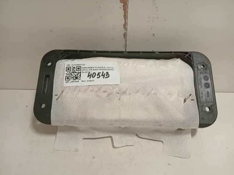 Air-bag Passeggero A2128603102 Mercedes Classe E W212 2013