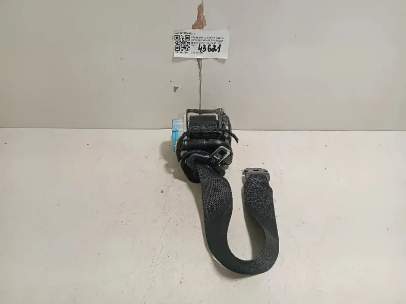 Cintura DI Sicurezza Sedile POST SX 307262099228 Mercedes Classe B W246 2012