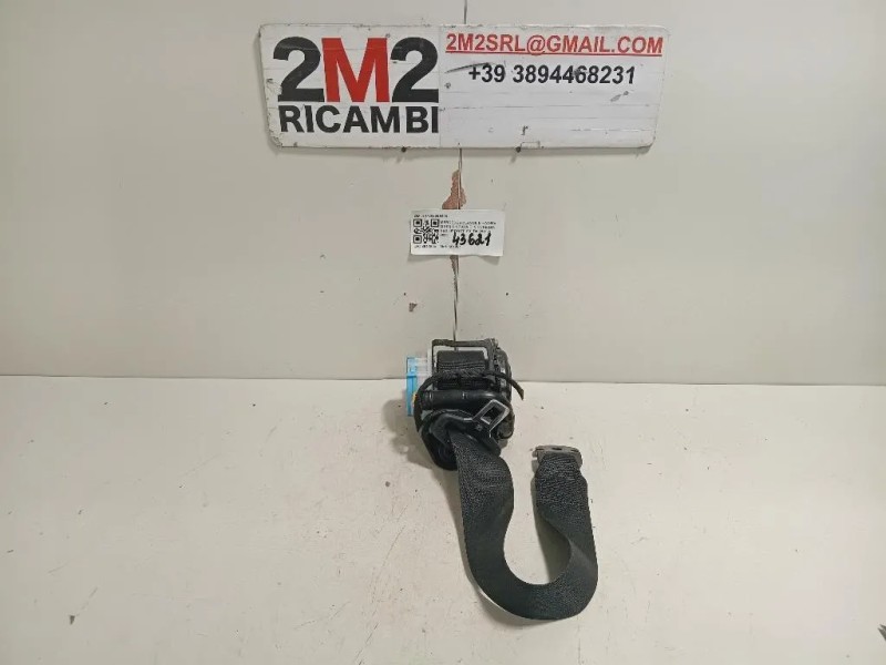 Cintura DI Sicurezza Sedile POST SX 307262099228 Mercedes Classe B W246 2012