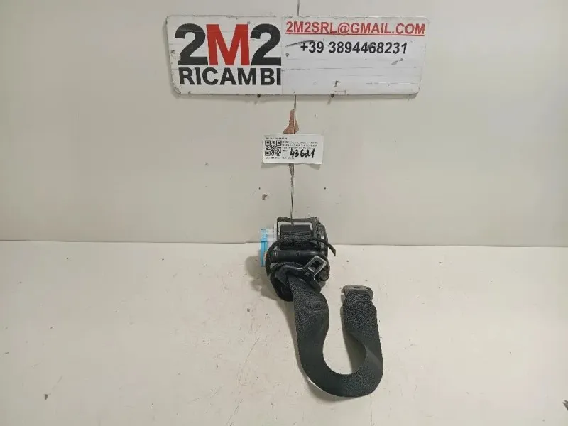 Cintura DI Sicurezza Sedile POST SX 307262099228 Mercedes Classe B W246 2012