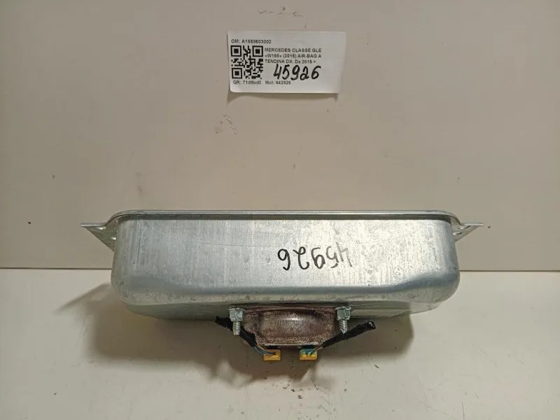 Air-bag Passeggero A1668602402 Mercedes Classe GLE W166 2015