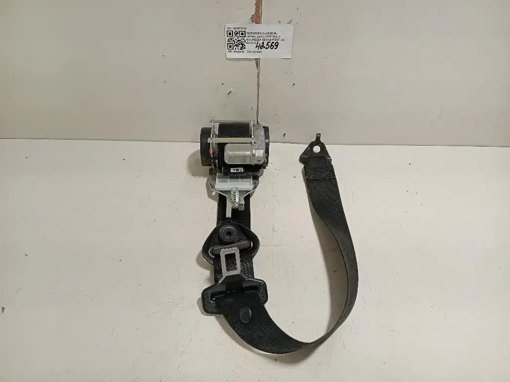 Cintura DI Sicurezza Sedile POST SX 620570700 Mercedes Classe ML W166 2012