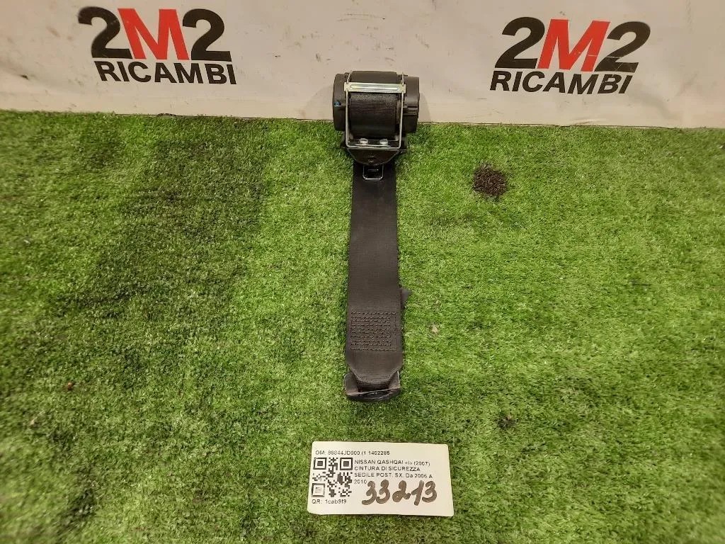 Cintura DI Sicurezza Sedile POST SX 88844JD000 1 1402285 Nissan Qashqai I 2007