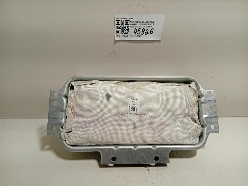 Air-bag Passeggero A1668602402 Mercedes Classe GLE W166 2015