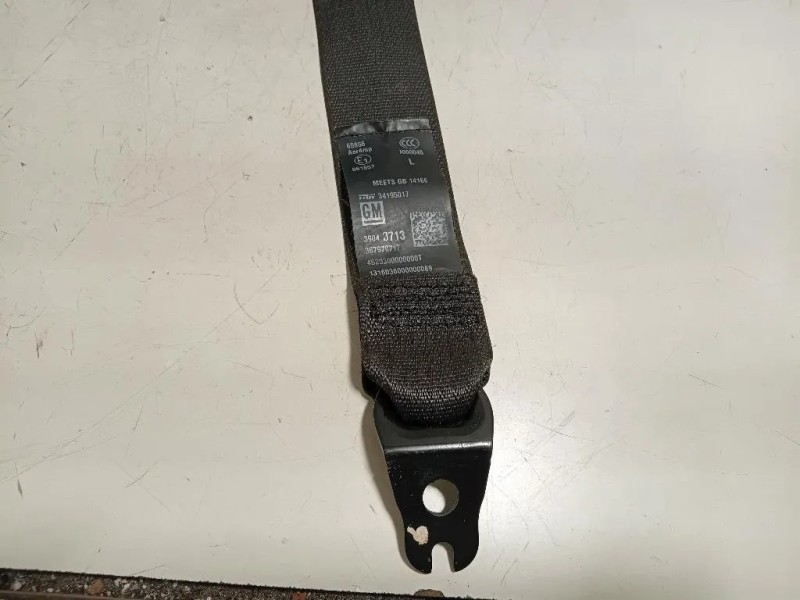 Cintura DI Sicurezza Sedile POST SX 39043713 Opel Astra K 2016