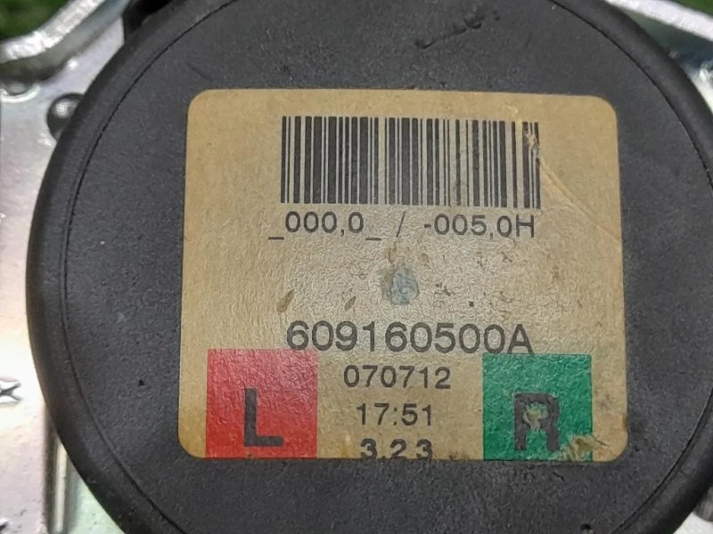 Cintura DI Sicurezza Sedile POST SX 609160500A Opel Corsa D 2007