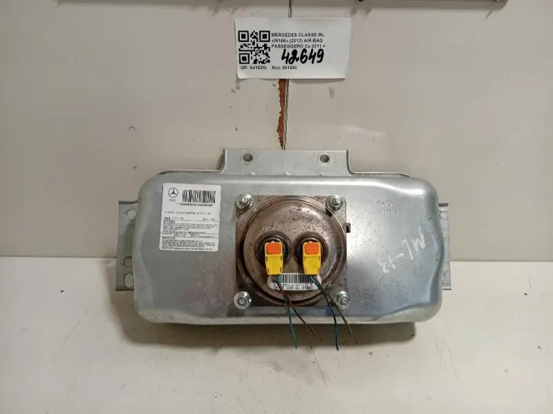 Air-bag Passeggero A1668602402 Mercedes Classe ML W166 2012