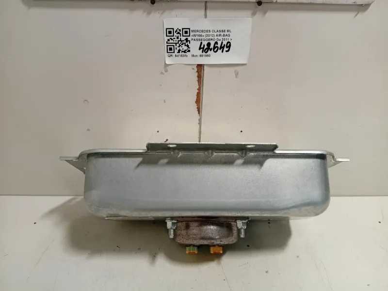 Air-bag Passeggero A1668602402 Mercedes Classe ML W166 2012