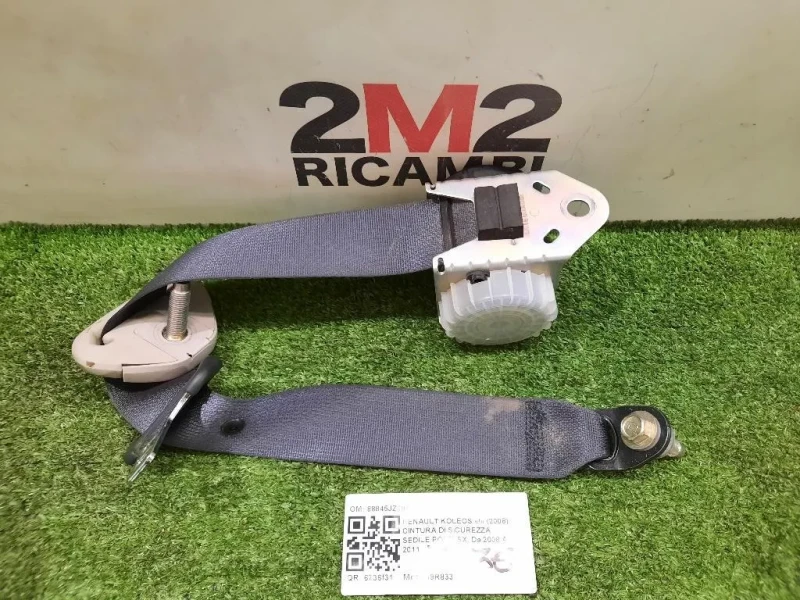 Cintura DI Sicurezza Sedile POST SX 88845JZ10A Renault Koleos I 2008