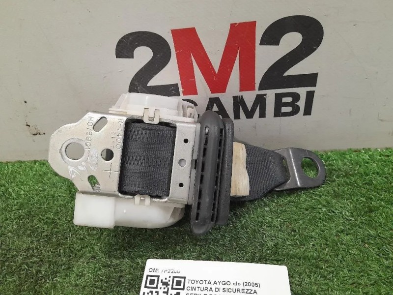 Cintura DI Sicurezza Sedile POST SX 7P2200 Toyota AYGO I 2005