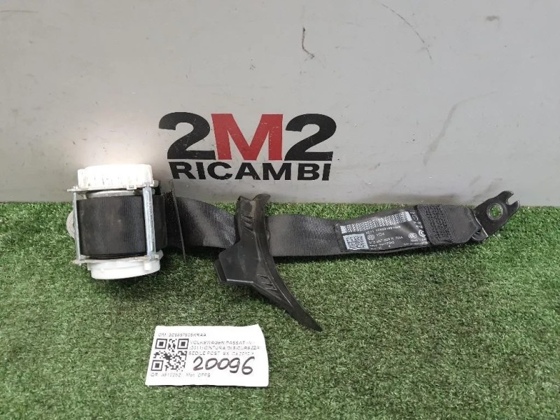 Cintura DI Sicurezza Sedile POST SX 3C5857805KRAA Volkswagen Passat VI 2011