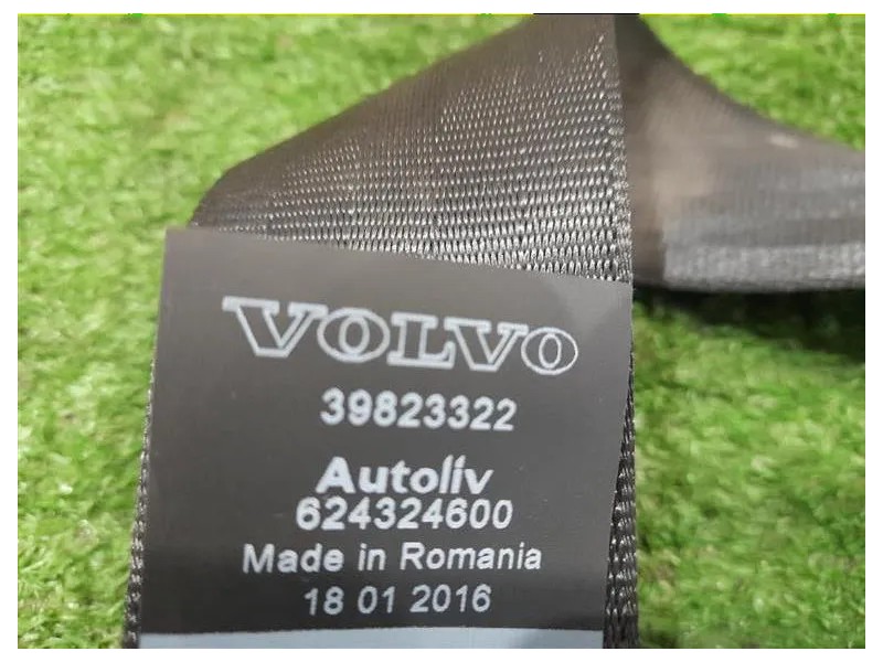 Cintura DI Sicurezza Sedile POST SX 39823322 Volvo V60 I 2013