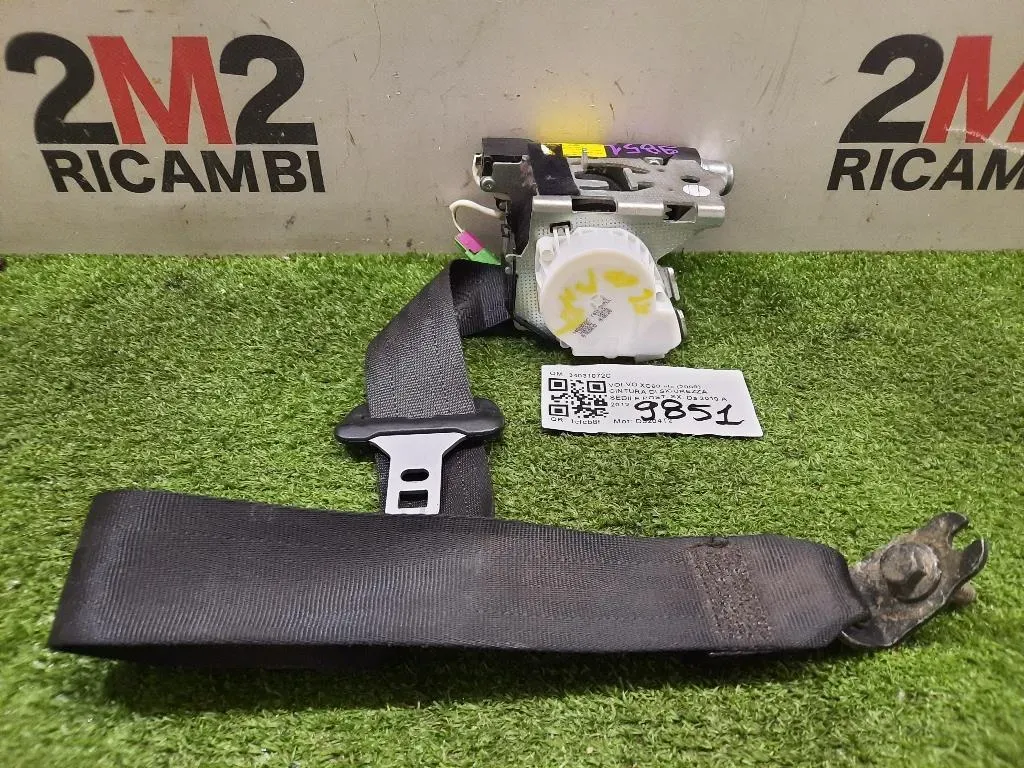Cintura DI Sicurezza Sedile POST SX 34031072C Volvo XC60 I 2009