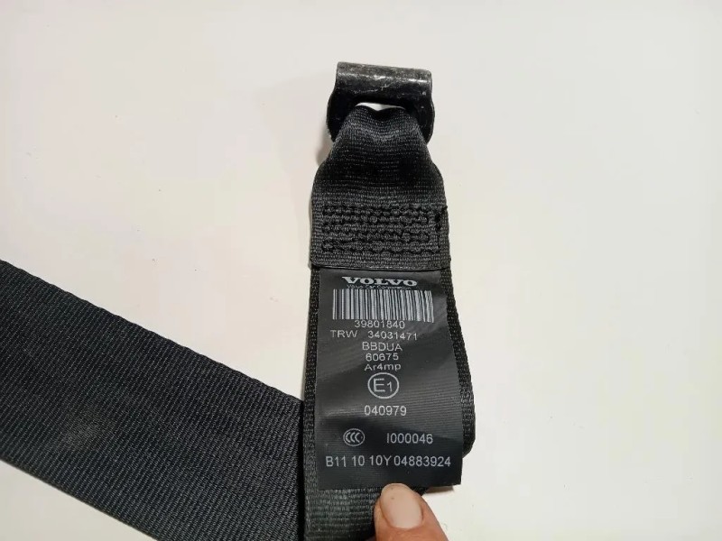 Cintura DI Sicurezza Sedile POST SX 34033923C Volvo XC60 I 2009