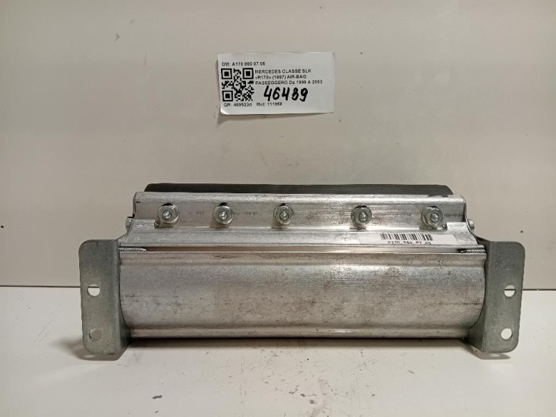 Air-bag Passeggero A170 860 07 05 Mercedes Classe SLK R170 1997