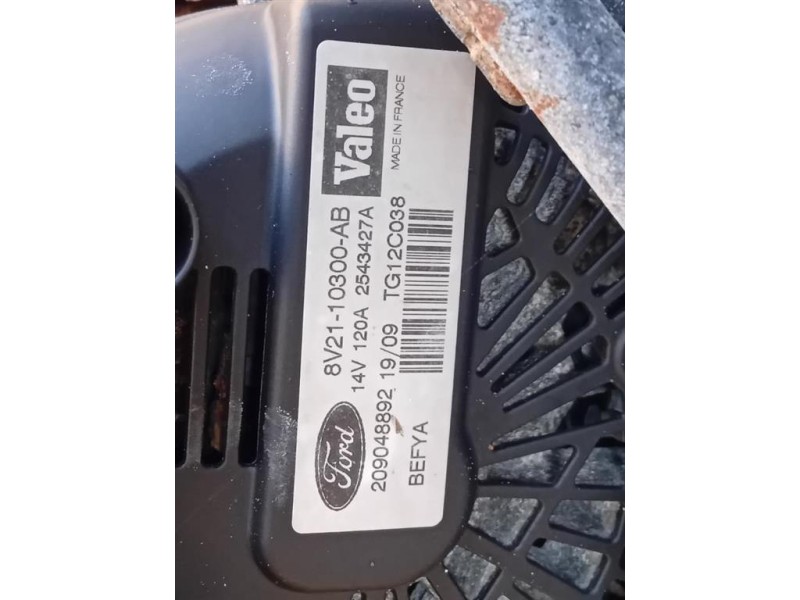 Motore Completo F6JB 68 CV 50 KW Ford Fiesta VI 2008