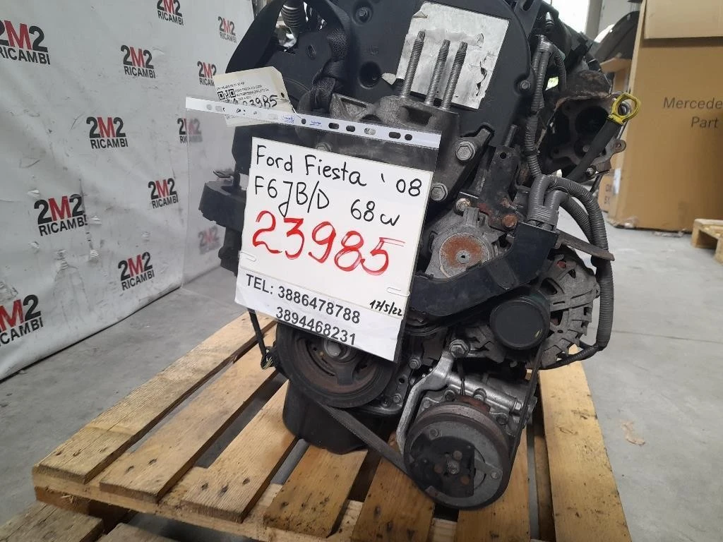 Motore Completo F6JBD 68 CV 50 KW Ford Fiesta VI 2008