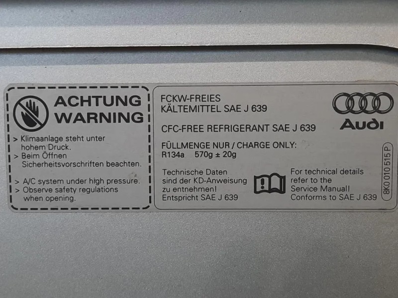 Cofano ANT 8K0010515P Audi A5 8T3 2008