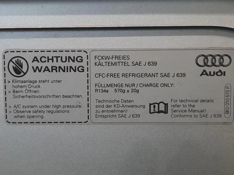 Cofano ANT 8K0010515P Audi A5 8T3 2008