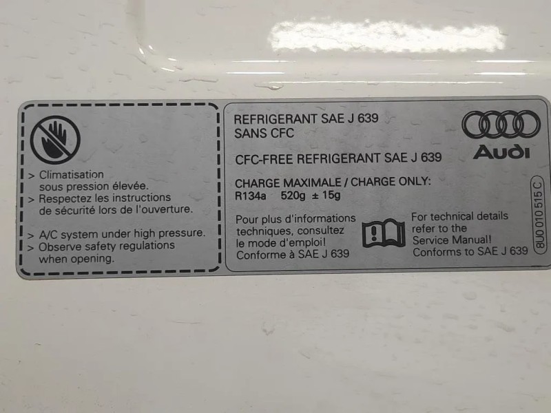 Cofano ANT 8U0010515C Audi Q3 8UB 2012