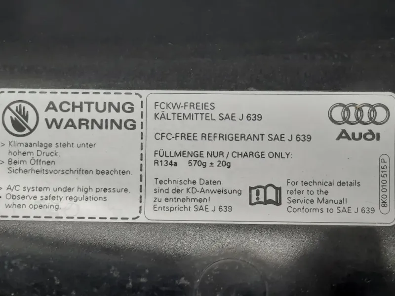 Cofano ANT 8K0010515P Audi Q5 8RB 2012