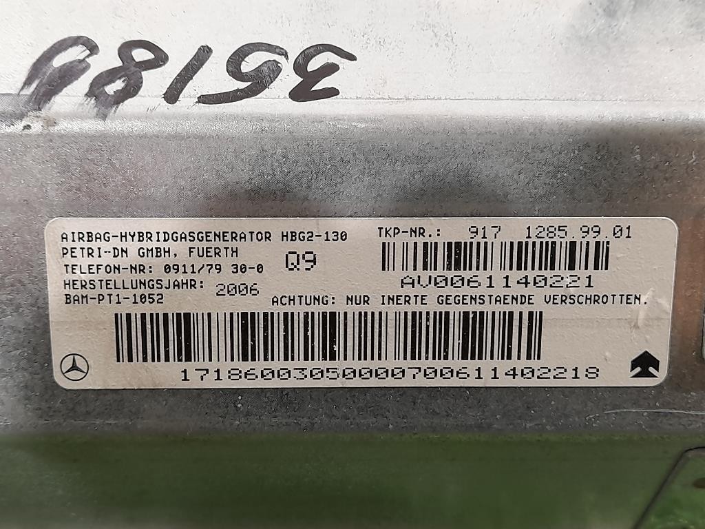 Air-bag Passeggero 305474110-AB Mercedes Classe SLK R171 2004