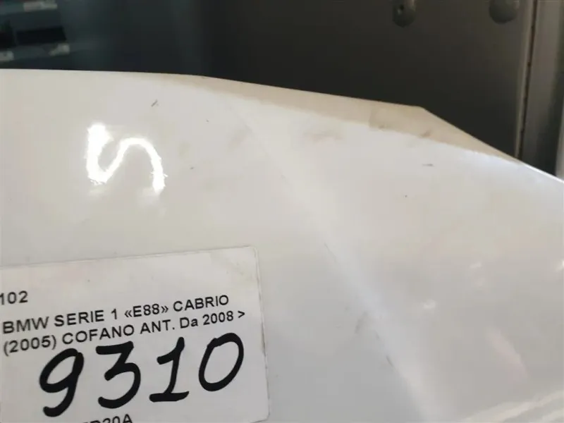 Cofano ANT 41627162102 Bmw Serie 1 E88 Cabrio 2005