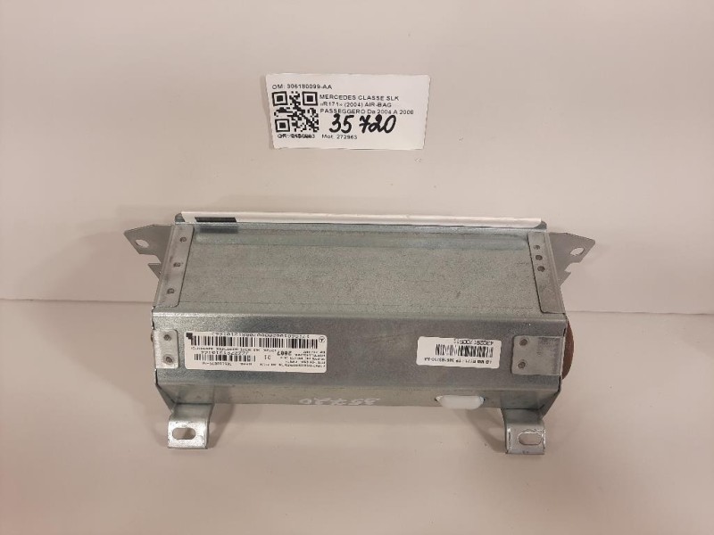 Air-bag Passeggero 306180099-AA Mercedes Classe SLK R171 2004