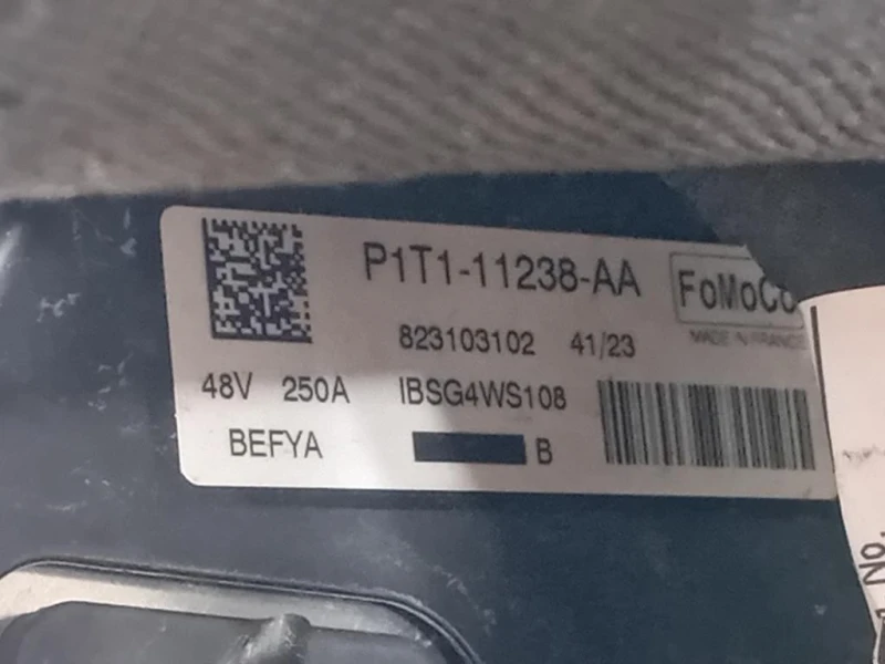 Motore Completo BZJB 125 CV 91KW Ford PUMA II 2019