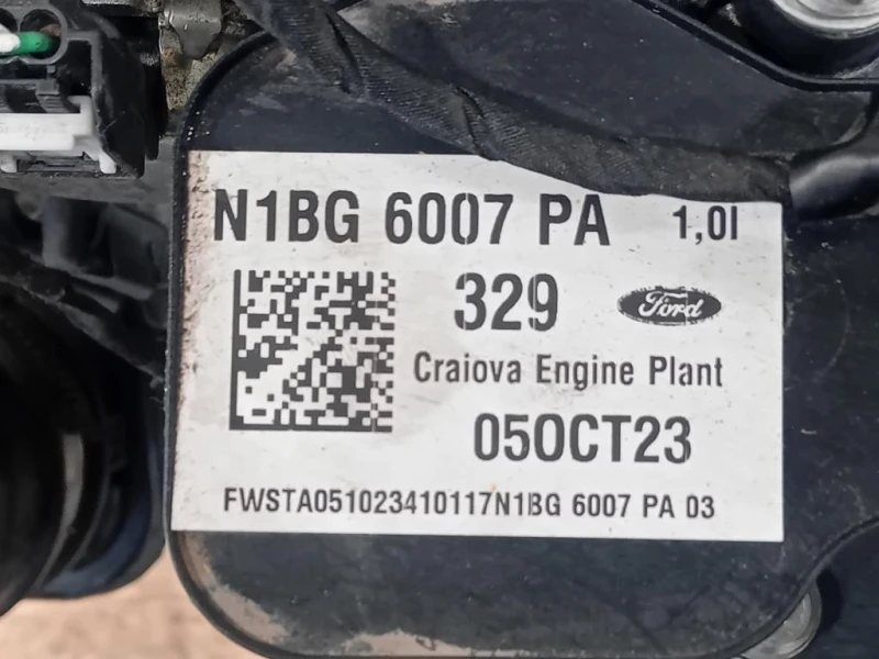 Motore Completo BZJB 125 CV 91KW Ford PUMA II 2019