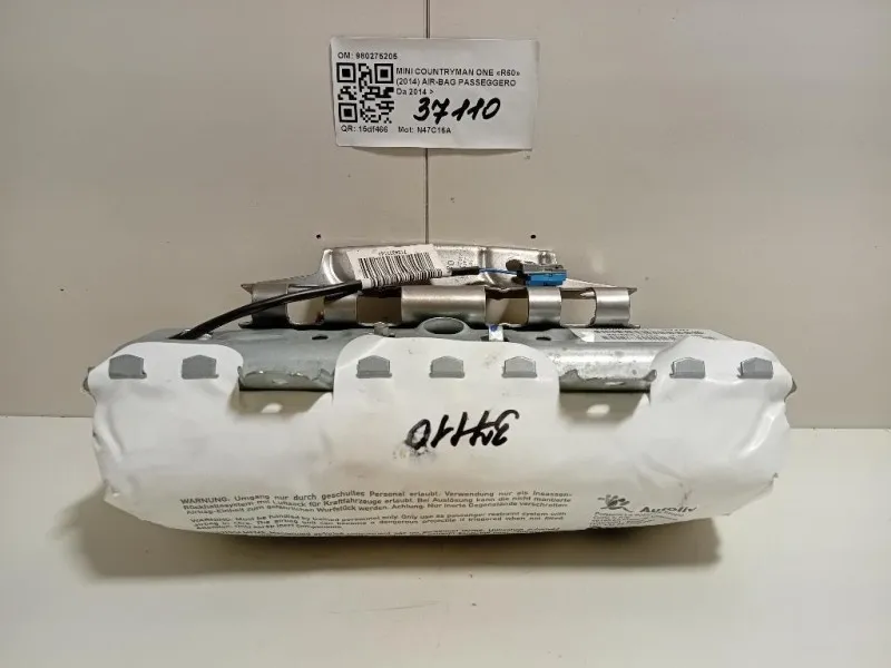 Air-bag Passeggero 980275205 Mini Countryman ONE R60 2014