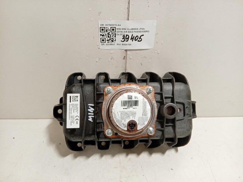 Air-bag Passeggero 307943310-AA Mini MINI Clubman F54 2019