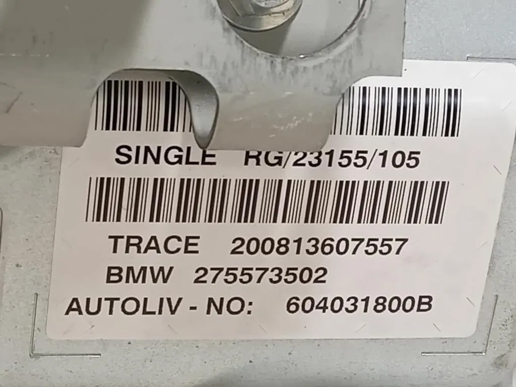 Air-bag Passeggero 275573502 Mini MINI Clubman R55 2008