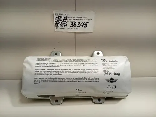 Air-bag Passeggero 925860102 Mini MINI Cooper F55 2018