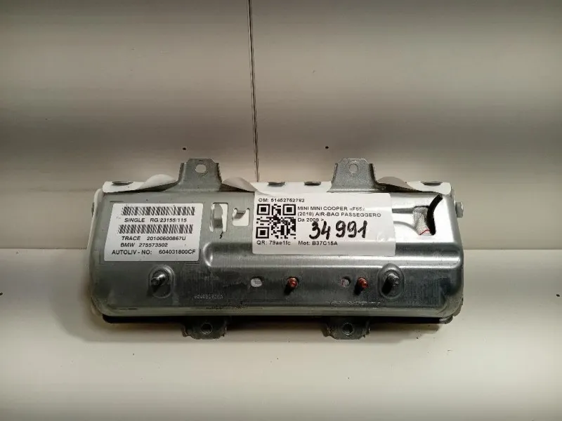 Air-bag Passeggero 51452752782 Mini MINI Cooper F55 2018
