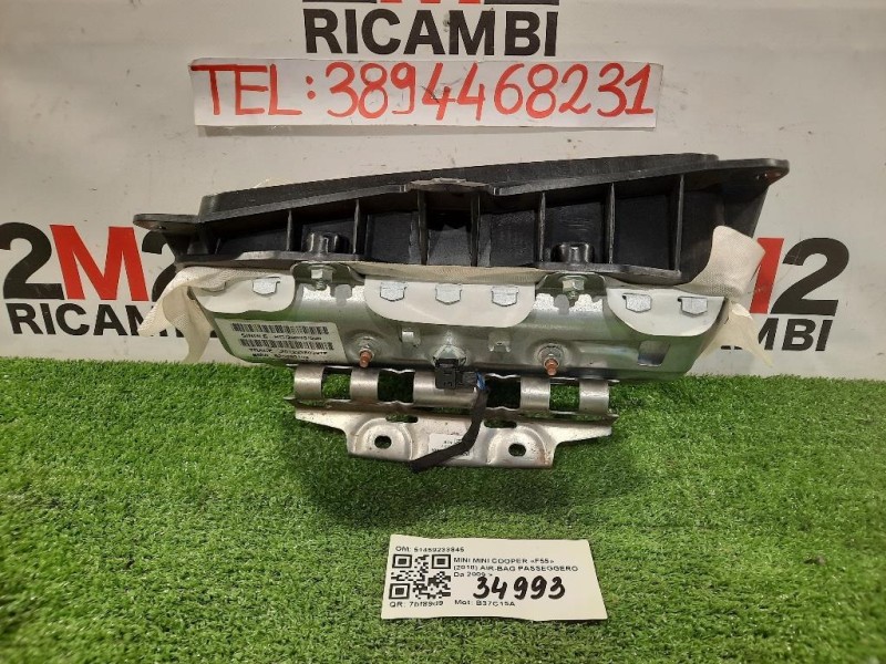 Air-bag Passeggero 51459233845 Mini MINI Cooper F55 2018