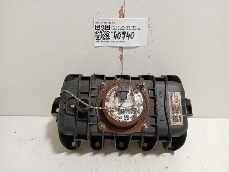 Air-bag Passeggero 307943310-AA Mini MINI Cooper F56 2014