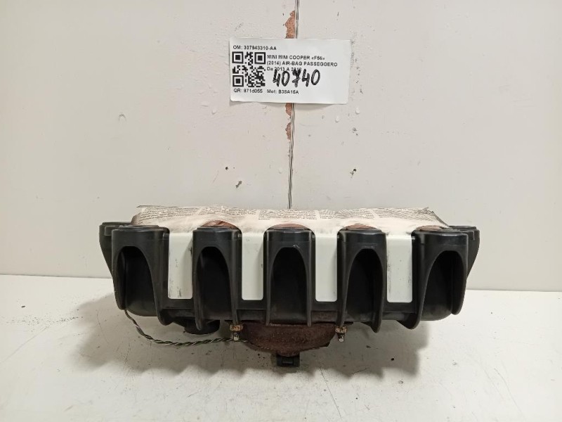 Air-bag Passeggero 307943310-AA Mini MINI Cooper F56 2014