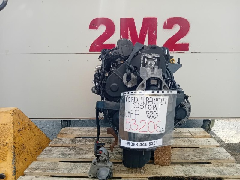 Motore Completo CYFF 125 CV 91 KW Ford Transit Custom I 2013