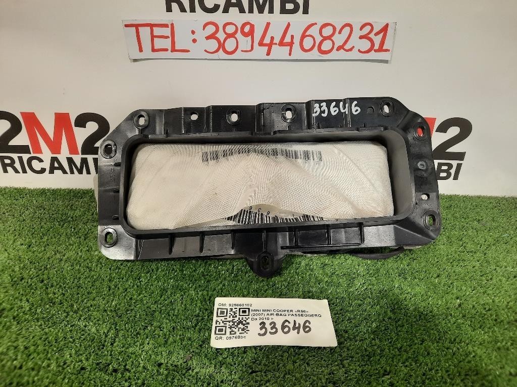 Air-bag Passeggero 925860102 Mini MINI Cooper R56 2007