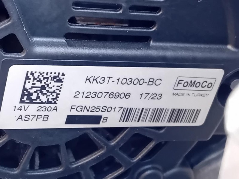 Motore Completo BKFB 131 CV 96 KW Ford Transit Custom I 2018